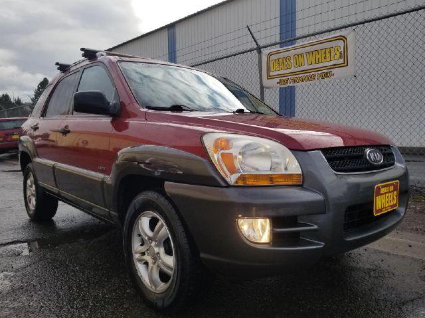 2007 Kia Sportage EX V6 4WD (KNDJE723177) with an 2.7L V6 DOHC 24V engine, 4-Speed Automatic transmission, located at 1800 West Broadway, Missoula, 59808, (406) 543-1986, 46.881348, -114.023628 - Photo#2