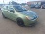 2008 GREEN FORD FOCUS green (1FAHP32N58W) with an 2.0L 16V engine, Manual transmission, located at 1821 N Montana Ave., Helena, MT, 59601, 0.000000, 0.000000 - Photo#2