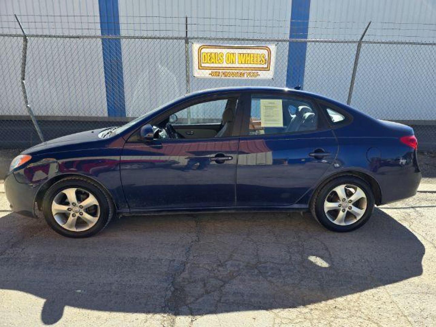 2010 Blue Hyundai Elantra SE (KMHDU4AD4AU) with an 2.0L L4 DOHC 16V engine, located at 4047 Montana Ave., Billings, MT, 59101, 45.770847, -108.529800 - Photo#0