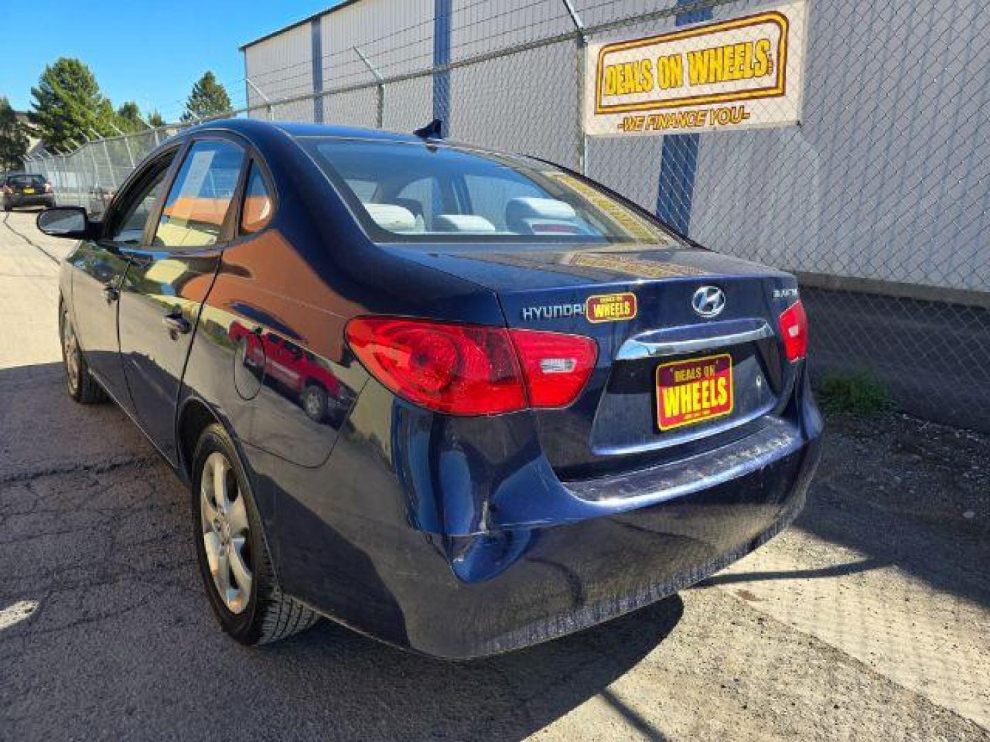 2010 Blue Hyundai Elantra SE (KMHDU4AD4AU) with an 2.0L L4 DOHC 16V engine, located at 4047 Montana Ave., Billings, MT, 59101, 45.770847, -108.529800 - Photo#2