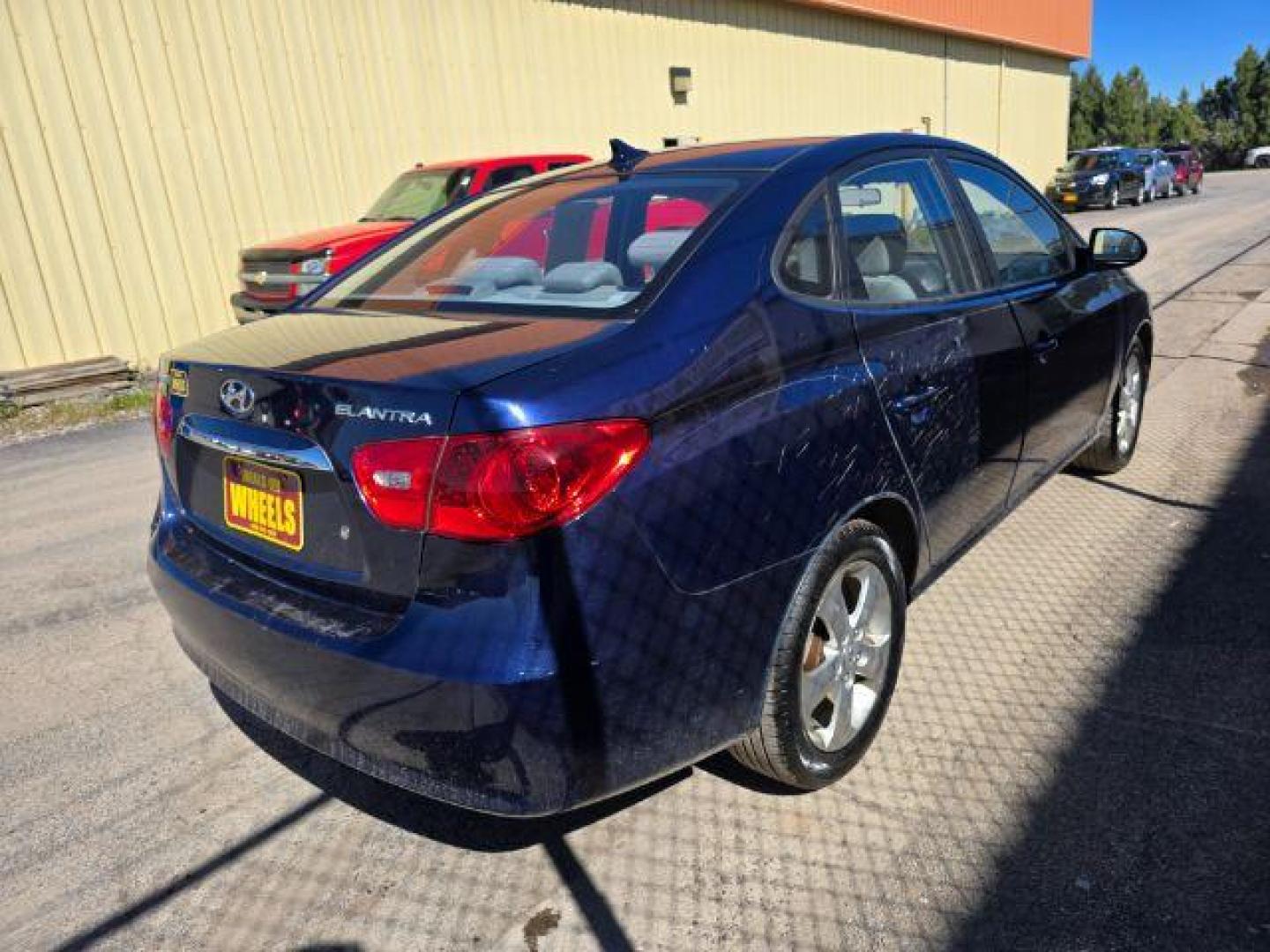 2010 Blue Hyundai Elantra SE (KMHDU4AD4AU) with an 2.0L L4 DOHC 16V engine, located at 4047 Montana Ave., Billings, MT, 59101, 45.770847, -108.529800 - Photo#3