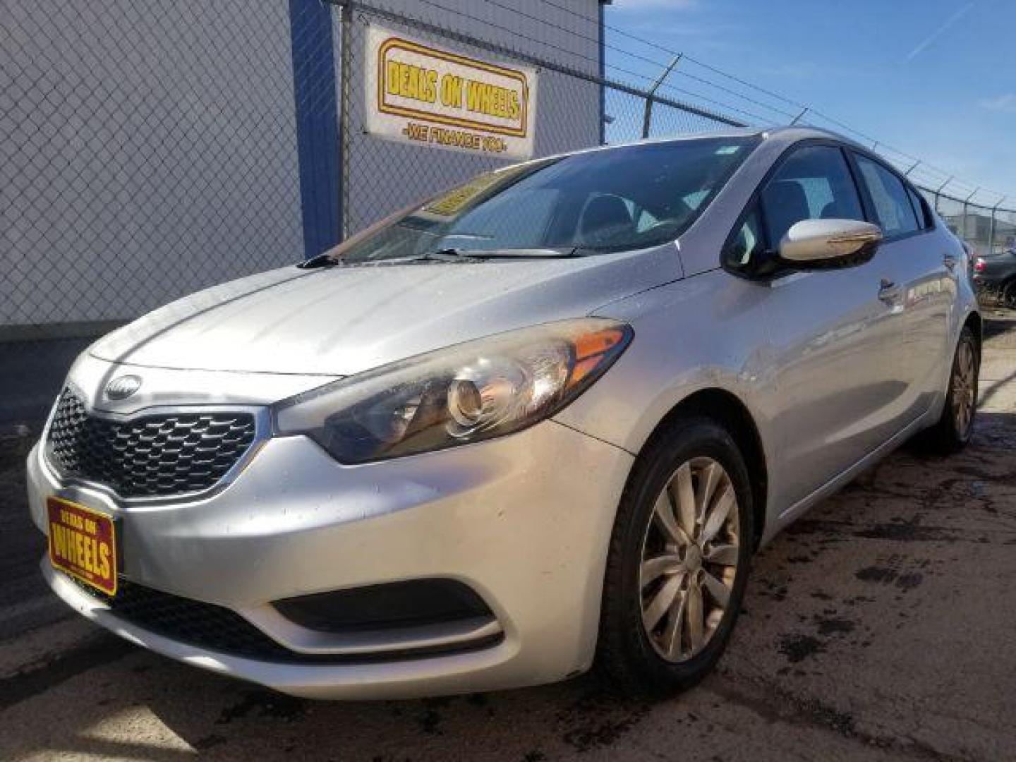 2014 Kia Forte LX (KNAFX4A62E5) with an 1.8L I-4 DOHC engine, located at 4047 Montana Ave., Billings, MT, 59101, 45.770847, -108.529800 - Photo#0