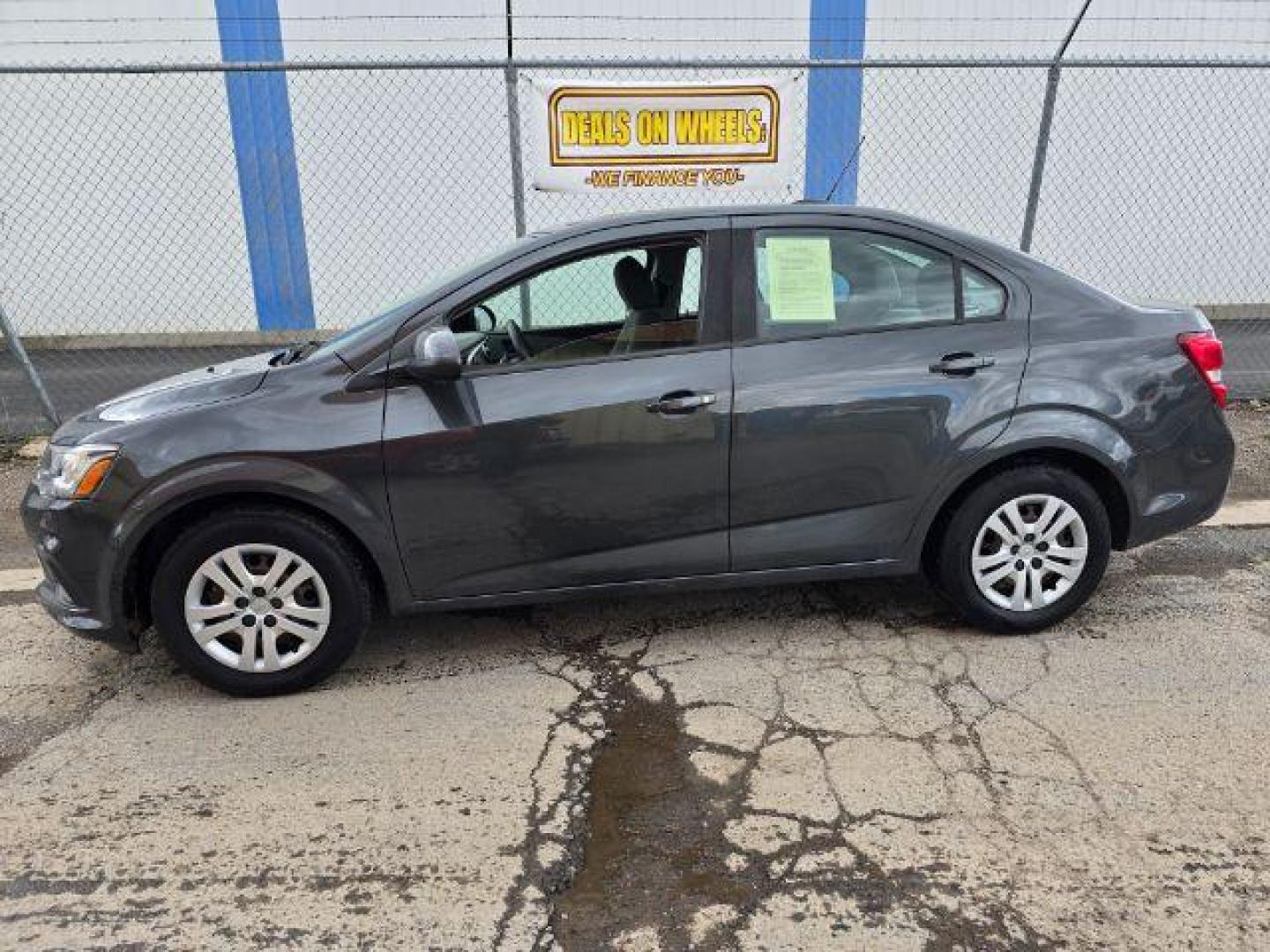 2018 Chevrolet Sonic LS Manual (1G1JA5SG1J4) with an ECOTEC 1.8L I-4 DOHC engine, located at 1800 West Broadway, Missoula, 59808, (406) 543-1986, 46.881348, -114.023628 - Photo#0