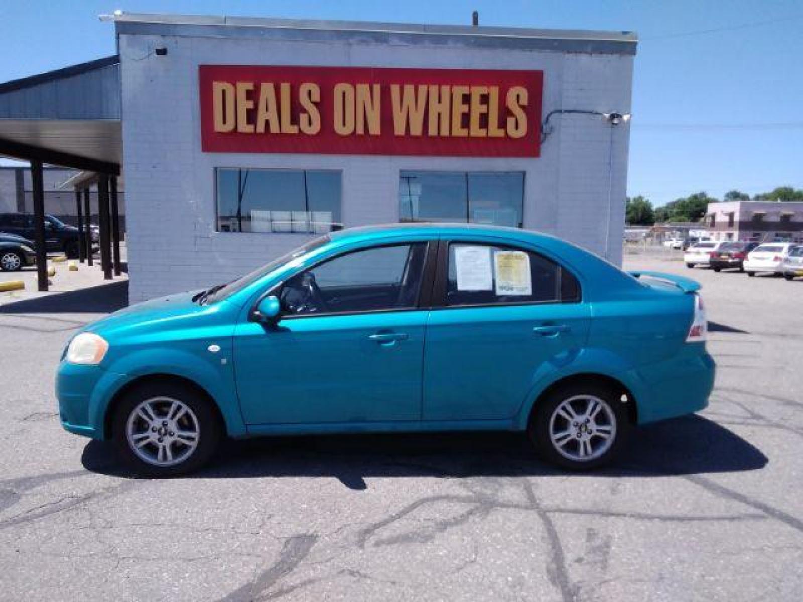 2008 Chevrolet Aveo LS 4-Door (KL1TD56658B) with an 2.2L L4 DOHC 16V engine, located at 4047 Montana Ave, Billings, MT, 59101, (406) 543-1986, 45.770824, -108.529411 - Photo #1