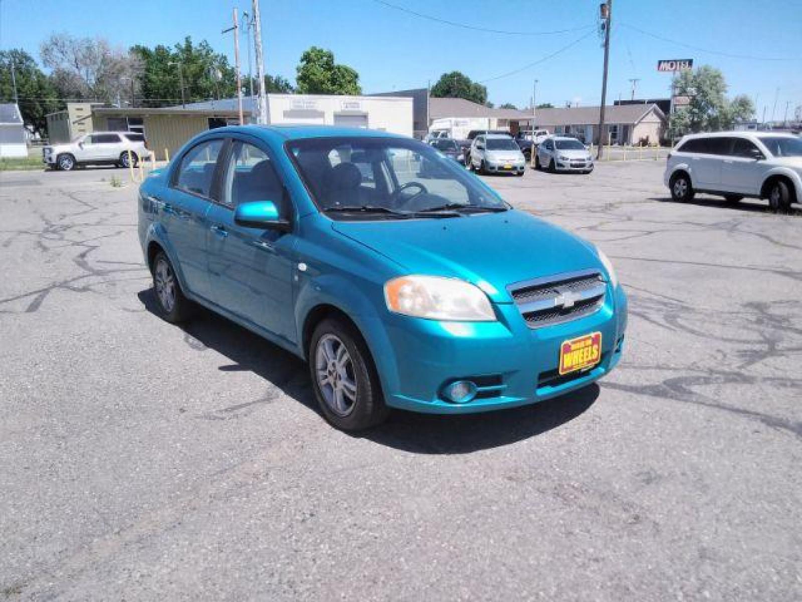 2008 Chevrolet Aveo LS 4-Door (KL1TD56658B) with an 2.2L L4 DOHC 16V engine, located at 4047 Montana Ave, Billings, MT, 59101, (406) 543-1986, 45.770824, -108.529411 - Photo #6